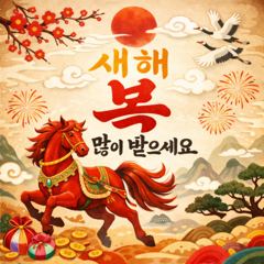 2026년 병오년 새해 복 많이 받으세요♡ 사진