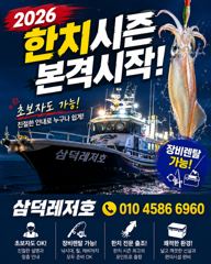 [한치]대포한치.갑니다(오늘.소수인원.출항확정)
