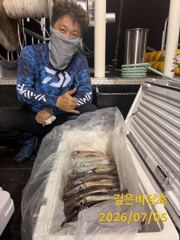 [제주 깊은바당호] 7월 4일 한치 조황입니다 사진