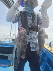 소수인원 우럭 시간배 조황 사진