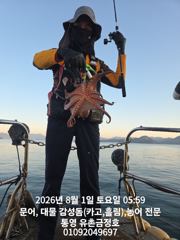 통영 금정호 문어선상 묵직한 손맛 좋습니다 내일자리있어요~ 사진