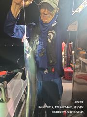 [ 갈치 텐빈 ] 통영 먼바다 점점 굵어지는 갈치 사진