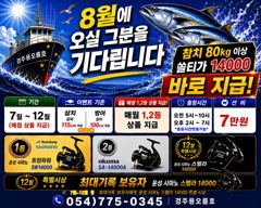 용오름호 삼치 조황입니다! 사진