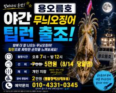 8월14일 저녁7시 무늬오징어 출조합니다. 사진