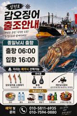 갑오징어 개시 사진