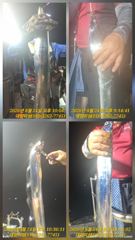 텐빈 2.5지부터 4지 철수까지 꾸준한 입질 사진