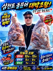 돌문어~26일6분~굿조황~쭉~주/야~예약받습니다. 사진