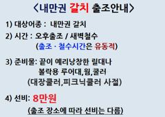 [진해] 31일,내만갈치 엄청 잡고 입갑이 모자라 조기철수.오늘출항(예약…