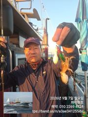 7일, 군산쭈꾸미~제법 싸이즈 좋은 쭈꾸미가 나와요~실시간~내일 주간문어갑니다~~~군산 하이원호 사진