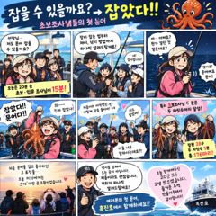 태국 조사님 인생 첫 바다낚시… 문어 잡고 난리났습니다 9월13일 주간문어 사진