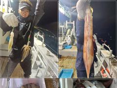 [통영] [VIP 광명호] 갈치, 한치 --병행출조~아주 먼바다 쿨러 가… 사진