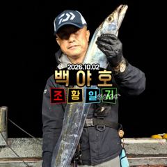 10.02 백야호 선상 갈치 조황일지 사진