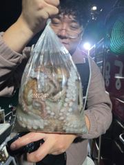10월 3일 용궁1호 야간문어 철수조황입니다 사진