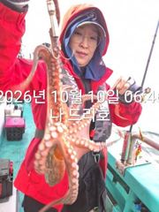 10일, 군산 왕문어 시즌~점점 덩치급 왕문어ok~오늘도 어김없이~실시간~군산낚시프라자 나드리호