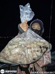 10일 야간 돌 문어 조황 입니다 사진