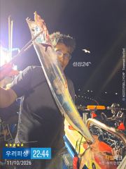 [진해] 준내만갈치(텐빈. 텐야) 조황입니다. 사진