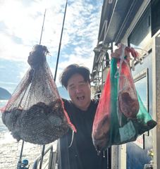 뉴패밀리호 문어 굿조황입니다!