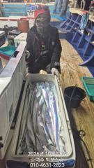 여수 빅보스호 10월 15일 입항 갈치도황소식 사진