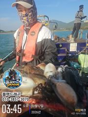 [사천] 10/17 블랙드래곤 갑오징어^^ 사진