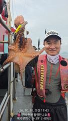 [통영] 통영한나호 돌문어 어장낚시 10월19일 덩치급 철수조항입니다