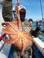 19일, 군산 가을 왕문어 ~덩치급으로 싸이즈 끝내줍니다~망탱이 굿~군산낚시프라자 챔피언호 사진