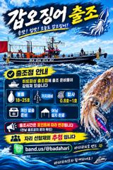 군산바다하리호 10월 20일 갑오징어조황입니다