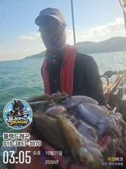 [사천] 블랙드래곤 갑오징어 꾸준히 ~~^^