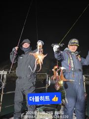 문어] 토요일 빵꾸3자리, 일요일주간 출항확정예약가능~ 키로오버 고고!!~