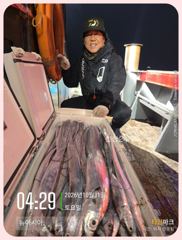 [통영] 통영 뉴 아시아호>> 대갈치와 바람과의 사투!!